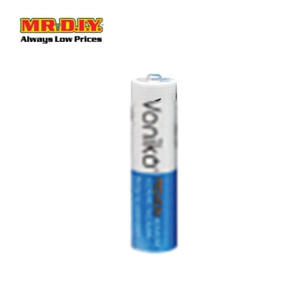 [VALUE PACK] VONIKO Premium Alkaline Battery LR6 1.5V AA (4   2pcs)
