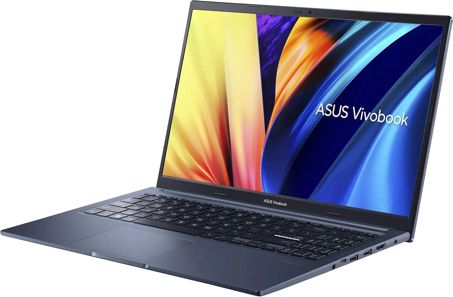 Vivobook 15 Rugged Metallic Laptop w/ 14-Core i9-13900H CPU, 48GB RAM, 2TB NVME SSD, 15.6 inch FHD, WiFi 6E, Backlit KB, Webcam w/ Shutter, Fingerprint Reader, Windows 11 Pro w/Office (Made_by_ASUS)