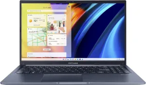 Vivobook 15 Rugged Metallic Laptop w/ 14-Core i9-13900H CPU, 48GB RAM, 2TB NVME SSD, 15.6 inch FHD, WiFi 6E, Backlit KB, Webcam w/ Shutter, Fingerprint Reader, Windows 11 Pro w/Office (Made_by_ASUS)