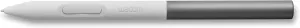 Wacom One Standard Pen (for 2023 Edition Wacom One displays and Tablets), White Front/Gray Rear