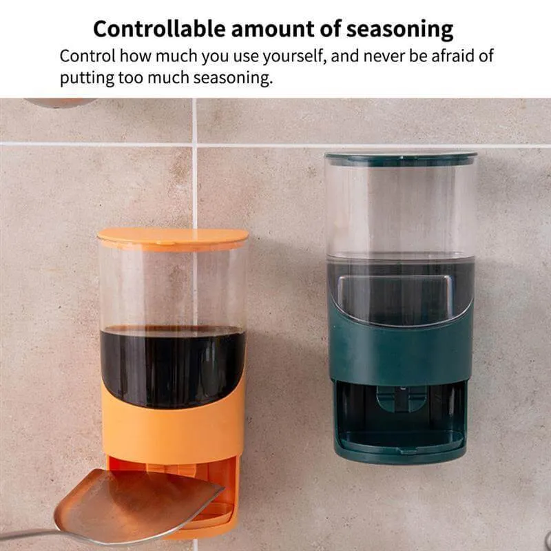 Wall Mounted Kitchen Oil Storage Dispenser