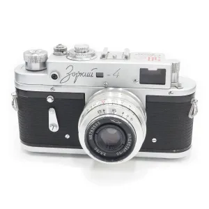 Zorki 4 Rangefinder with Industar-50 50mm f/3.5 Lens - USED